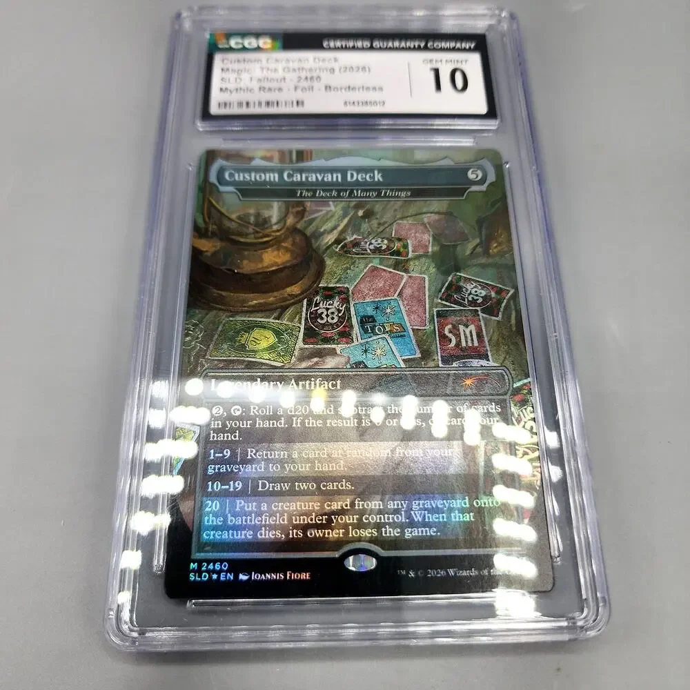 Custom Caravan Deck MTG SLD Fallout #2460 Mythic Rare CGC 10 Gem Mint